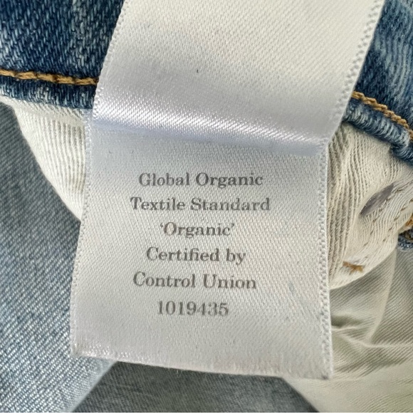 Everlane The Cheeky Split-Hem Jean Vintage Light Wash Size 29 Organic Cotton - Picture 11 of 15